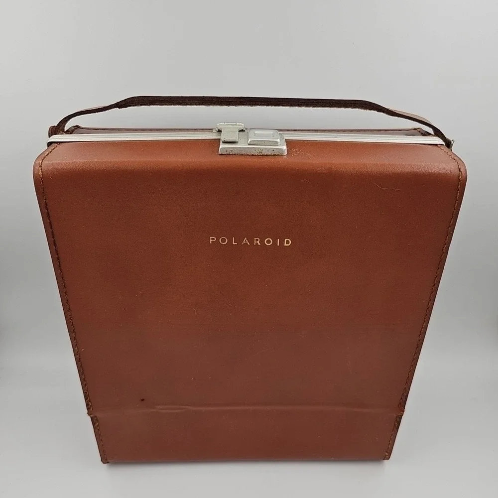 Polaroid Land Camera Vintage Model J66 With Case And Manual And‎ Case Untested